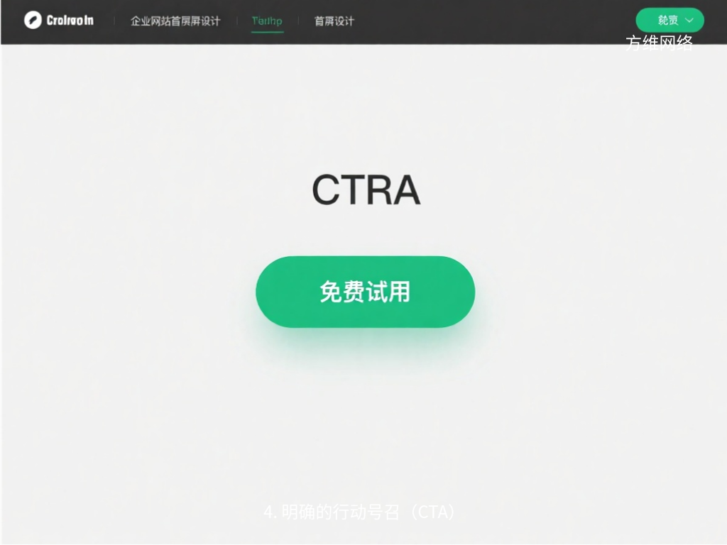4. 明確的行動(dòng)號(hào)召（CTA）