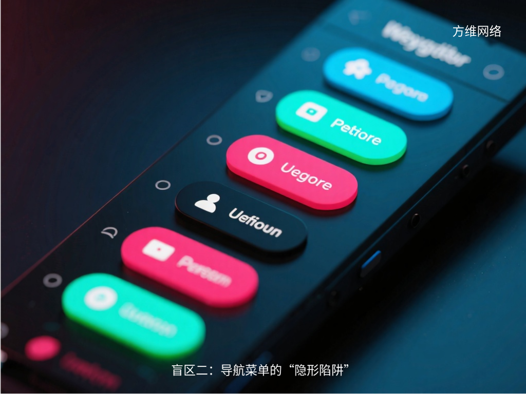 盲區(qū)二：導(dǎo)航菜單的“隱形陷阱”
