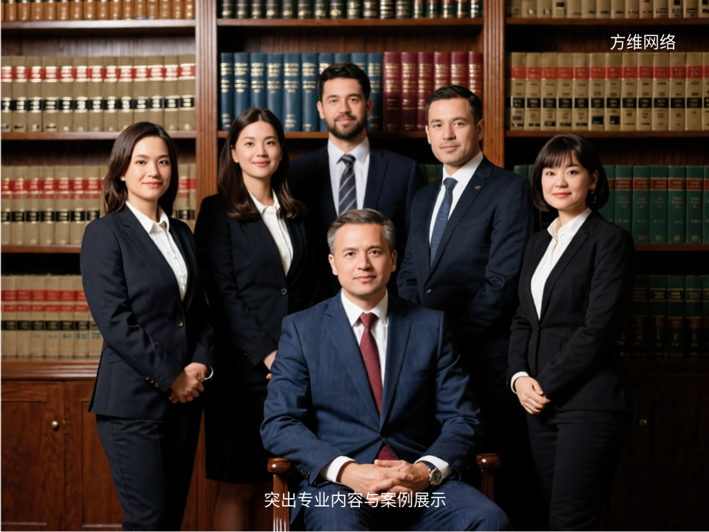 突出專業(yè)內(nèi)容與案例展示
