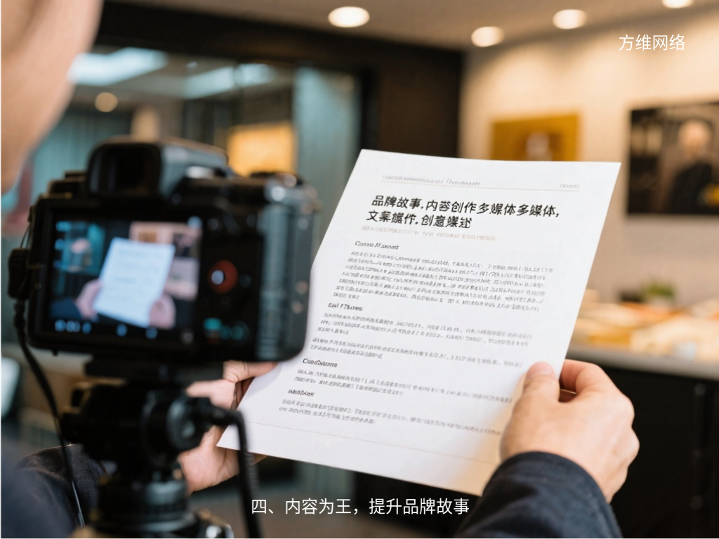 四、內容為王，提升品牌故事