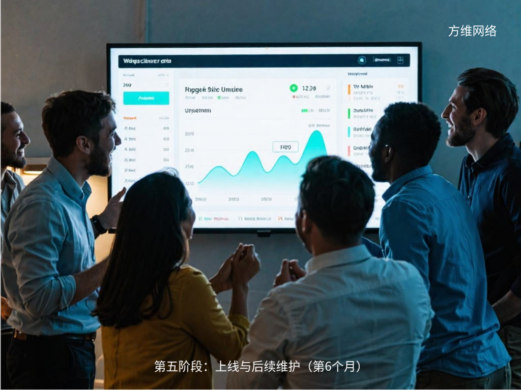第五階段：上線與后續(xù)維護（第6個月）