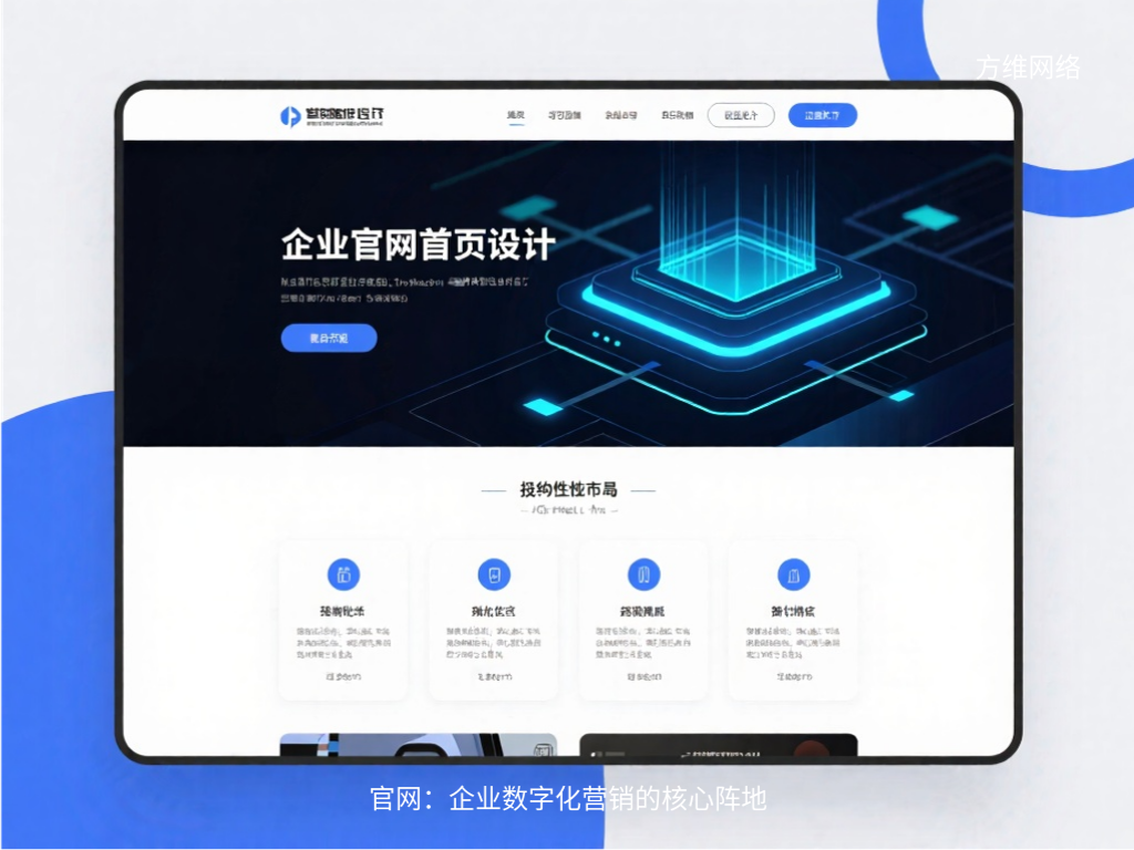 官網(wǎng)：企業(yè)數(shù)字化營銷的核心陣地