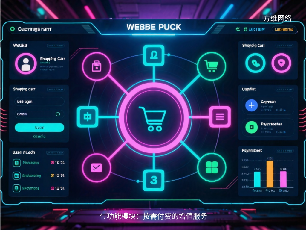 4. 功能模塊：按需付費的增值服務(wù)