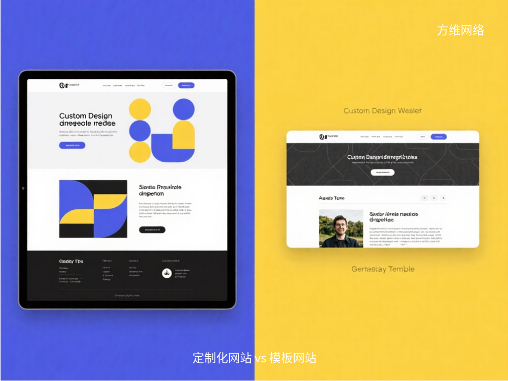 定制化網(wǎng)站 vs 模板網(wǎng)站